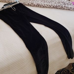 Large velvet legging by No Nonsense